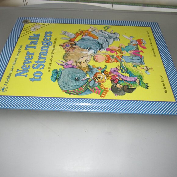 Never Talk to Strangers – Irma Joyce | Golden Learn About Living Hardcover Book - Picture 3 of 3